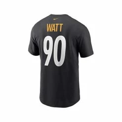 Deals ⭐ Nike Men's T.J. Watt Black Pittsburgh Steelers Name And Number T-shirt ⭐ -Outlet Nike Store unnamed file 2157