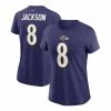 Buy 🥰 Nike 👩 Women's Lamar Jackson Purple Baltimore Ravens Name Number T-shirt 🎉 -Outlet Nike Store unnamed file 2164