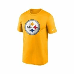 Best Sale ⭐ Nike Men's Gold Pittsburgh Steelers Logo Essential Legend Performance T-shirt ❤️ -Outlet Nike Store unnamed file 2172