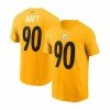 Wholesale 🎁 Nike Men's T.J. Watt Gold Pittsburgh Steelers Name And Number T-shirt 🎁 -Outlet Nike Store unnamed file 2182