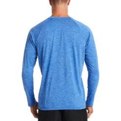 Wholesale 🎉 Nike Men's Heather Hydroguard Long Sleeve Swim T-Shirt Midnight Navy 🧨 -Outlet Nike Store unnamed file 22