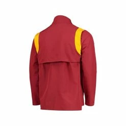 Budget 😉 Nike Men's Cardinal Iowa State Cyclones Coach Half-Zip Jacket 🎉 -Outlet Nike Store unnamed file 2209