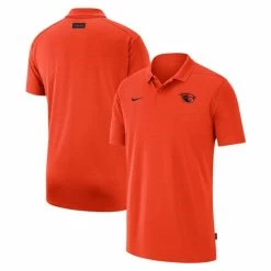 Best deal 😍 Nike Men's Orange Oregon State Beavers 2021 Early Season Victory Coaches Performance Polo 🌟