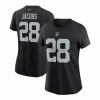 Brand new 💯 Nike 👩 Women's Josh Jacobs Black Las Vegas Raiders Name Number T-shirt 🎁 -Outlet Nike Store unnamed file 2233