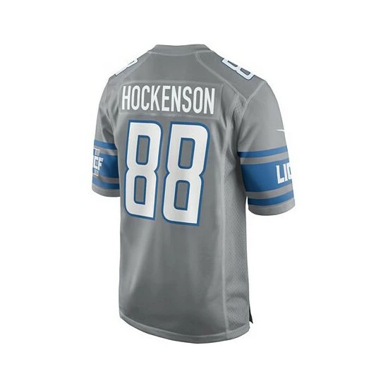 Brand new โ Nike Men's T.J. Hockenson Silver Detroit Lions Game Jersey Silver-tone ๐ 5 Brand new โ Nike Men's T.J. Hockenson Silver Detroit Lions Game Jersey Silver-tone ๐ - Image 3