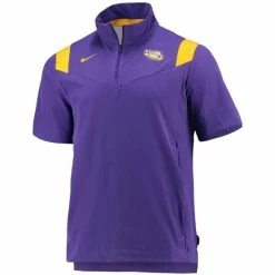Deals 🧨 Nike Men's Purple LSU Tigers 2021 Coaches Short Sleeve Quarter-Zip Jacket 😉 -Outlet Nike Store unnamed file 2254