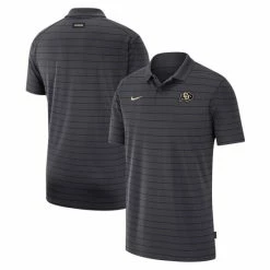 Deals 💯 Nike Men's Anthracite Colorado Buffaloes 2021 Early Season Victory Coaches Performance Polo 🧨