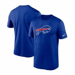 Best Sale 🌟 Nike Men's Big And Tall Royal Buffalo Bills Logo Essential Legend Performance T-shirt 💯