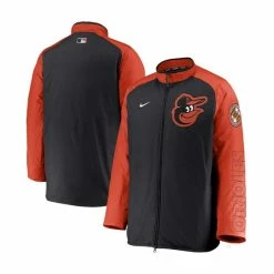 Buy โจ Nike Men's Black Baltimore Orioles Authentic Collection Dugout Full-Zip Jacket ๐