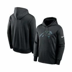 Best reviews of 🎉 Nike Men's Black Carolina Panthers Fan Gear Primary Logo Therma Performance Pullover Hoodie 🤩