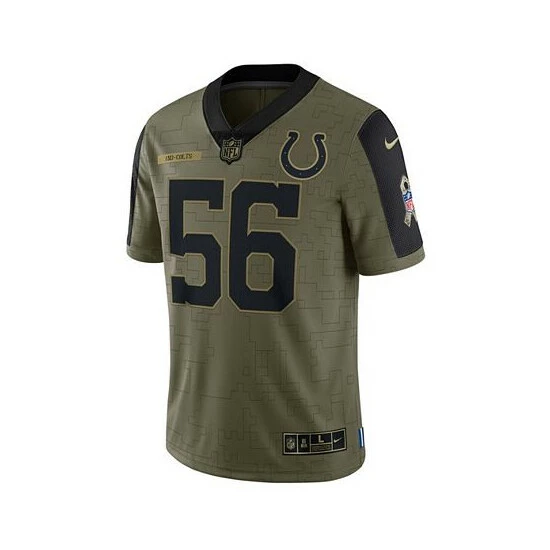 Wholesale โญ Nike Men's Quenton Nelson Olive Indianapolis Colts 2021 Salute To Service Limited Player Jersey ๐ฅ 4 Wholesale โญ Nike Men's Quenton Nelson Olive Indianapolis Colts 2021 Salute To Service Limited Player Jersey ๐ฅ - Image 2