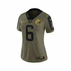 Brand new 🥰 Nike 👩 Women's Baker Mayfield Olive Cleveland Browns 2021 Salute To Service Limited Player Jersey 🔔 -Outlet Nike Store unnamed file 2300