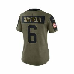 Brand new 🥰 Nike 👩 Women's Baker Mayfield Olive Cleveland Browns 2021 Salute To Service Limited Player Jersey 🔔 -Outlet Nike Store unnamed file 2301
