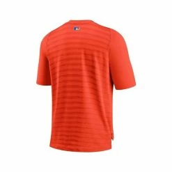 New ⌛ Nike Men's Orange New York Mets Authentic Collection Pregame Performance V-Neck T-shirt 💯 -Outlet Nike Store unnamed file 2324