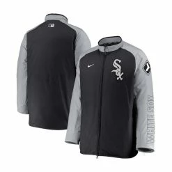 Top 10 💯 Nike Men's Black Chicago White Sox Authentic Collection Dugout Full-Zip Jacket 🤩