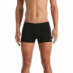 Coupon 👍 Nike Men's Poly Solid Square Leg Brief Black ✔️