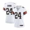 Best Pirce ✨ Nike 👩 Women's Nick Chubb White Cleveland Browns Game Jersey 👍 -Outlet Nike Store unnamed file 2393