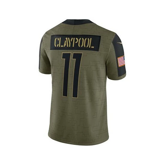 Hot Sale ๐งจ Nike Men's Chase Claypool Olive Pittsburgh Steelers 2021 Salute To Service Limited Player Jersey โ๏ธ 5 Hot Sale ๐งจ Nike Men's Chase Claypool Olive Pittsburgh Steelers 2021 Salute To Service Limited Player Jersey โ๏ธ - Image 3