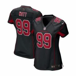 Budget 🛒 Nike 👩 Women's J.J. Watt Black Arizona Cardinals 2nd Alternate Game Jersey 🧨