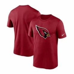 Buy 👏 Nike Men's Big And Tall Cardinal Arizona Cardinals Logo Essential Legend Performance T-Shirt 🎁