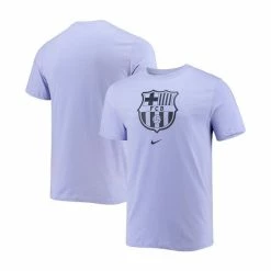 Top 10 ๐ Nike Men's Purple Barcelona Evergreen Crest T-shirt โค๏ธ
