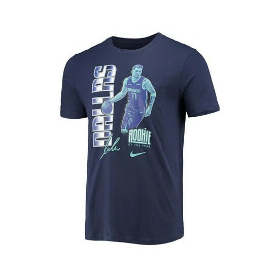 Budget โ Nike Men's Luka Doncic Navy Dallas Mavericks Select Series Rookie Of The Year Name And Number T-shirt ๐งจ 5 Budget โ Nike Men's Luka Doncic Navy Dallas Mavericks Select Series Rookie Of The Year Name And Number T-shirt ๐งจ - Image 3