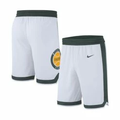 Discount 👏 Nike Men's White Michigan State Spartans Retro Replica 🏀 Basketball Shorts 😍