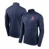 Hot Sale 👏 Nike Men's Navy Boston Red Sox Team Logo Element Performance Half-Zip Pullover Jacket 🎉 -Outlet Nike Store unnamed file 2462