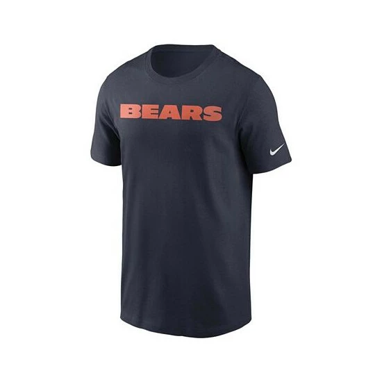 Top 10 ๐ Nike Men's Navy Chicago Bears Team Wordmark T-shirt ๐ 5 Top 10 ๐ Nike Men's Navy Chicago Bears Team Wordmark T-shirt ๐ - Image 3