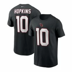 Discount ⌛ Nike Men's DeAndre Hopkins Black Arizona Cardinals Name And Number T-shirt 🛒