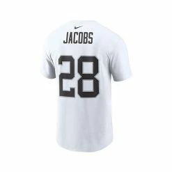 Buy 💯 Nike Men's Josh Jacobs White Las Vegas Raiders Name And Number T-shirt 😍 -Outlet Nike Store unnamed file 2506