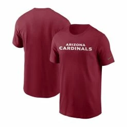 Best Sale 🥰 Nike Men's Cardinal Arizona Cardinals Team Wordmark T-shirt ⌛