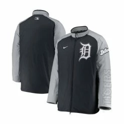 Buy ๐ Nike Men's Navy, Gray Detroit Tigers Authentic Collection Dugout Full-Zip Jacket ๐ฅ