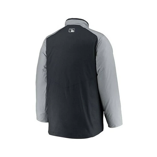 Buy ๐ Nike Men's Navy, Gray Detroit Tigers Authentic Collection Dugout Full-Zip Jacket ๐ฅ 4 Buy ๐ Nike Men's Navy, Gray Detroit Tigers Authentic Collection Dugout Full-Zip Jacket ๐ฅ - Image 2