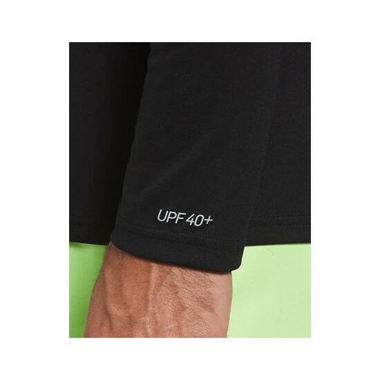 Wholesale ⌛ Nike Men's Logo Swoosh Long-Sleeve Hydroguard 👕 Shirt Black 👏 5 Wholesale ⌛ Nike Men's Logo Swoosh Long-Sleeve Hydroguard 👕 Shirt Black 👏 - Image 3