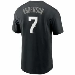 Brand new 🤩 Nike Men's Tim Anderson Black Chicago White Sox 2021 City Connect Name Number T-shirt 🔔 -Outlet Nike Store unnamed file 2564