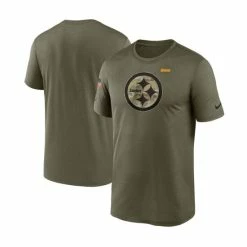 Best reviews of 🎉 Nike Men's Olive Pittsburgh Steelers 2021 Salute To Service Legend Performance T-Shirt 👏