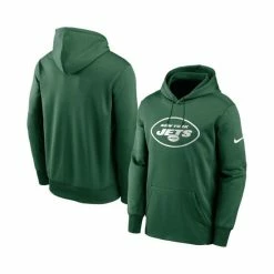 Flash Sale ๐คฉ Nike Men's Big And Tall Green New York Jets Primary Logo Therma Performance Pullover Hoodie ๐