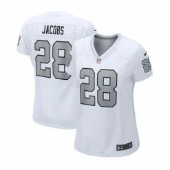 Buy ✨ Nike 👩 Women's Josh Jacobs White Las Vegas Raiders Alternate Game Player Jersey 🥰