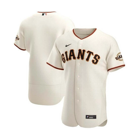 Cheap โค๏ธ Nike Men's Cream San Francisco Giants Home Authentic Team Logo Jersey ๐งจ 3 Cheap โค๏ธ Nike Men's Cream San Francisco Giants Home Authentic Team Logo Jersey ๐งจ