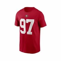 Cheapest 🛒 Nike Men's Nick Bosa Scarlet San Francisco 49ers Name And Number T-shirt ✨ -Outlet Nike Store unnamed file 2644