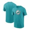 Best Pirce ⌛ Nike Men's Aqua Miami Dolphins Primary Logo T-shirt ⌛ -Outlet Nike Store unnamed file 2650