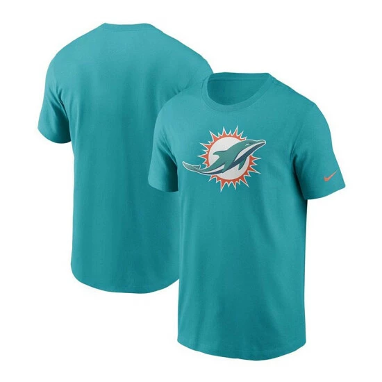 Best Pirce ⌛ Nike Men's Aqua Miami Dolphins Primary Logo T-shirt ⌛ 3 Best Pirce ⌛ Nike Men's Aqua Miami Dolphins Primary Logo T-shirt ⌛