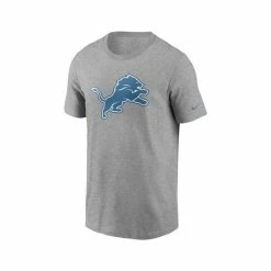 Best Sale 💯 Nike Men's Heathered Gray Detroit Lions Primary Logo T-shirt Heather Gray 🔥 -Outlet Nike Store unnamed file 2655