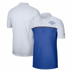 Discount 🤩 Nike Men's Big And Tall White-Royal Florida Gators Color Block Victory Performance Polo 🛒