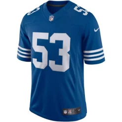 Best deal 💯 Nike Men's Darius Leonard Royal Indianapolis Colts Alternate Vapor Limited Jersey ✨ -Outlet Nike Store unnamed file 266