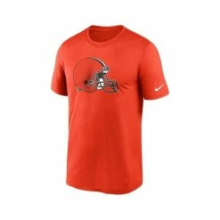 Outlet 👏 Nike Men's Orange Cleveland Browns Logo Essential Legend Performance T-shirt 🎁 -Outlet Nike Store unnamed file 2662