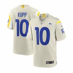 Best deal 😍 Nike Men's Cooper Kupp Cream Bone Los Angeles Rams Game Jersey ✨