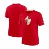 Best Sale 👍 Nike Men's Scarlet San Francisco 49Ers Historic Impact Tri-Blend T-shirt 🎁 -Outlet Nike Store unnamed file 2696