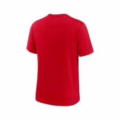 Best Sale 👍 Nike Men's Scarlet San Francisco 49Ers Historic Impact Tri-Blend T-shirt 🎁 -Outlet Nike Store unnamed file 2697